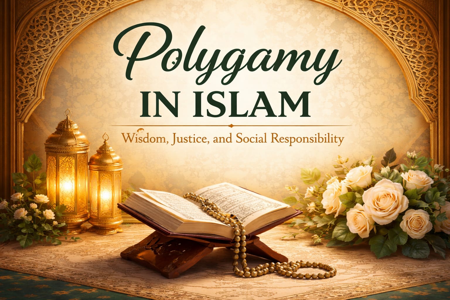 *Polygamy in Islam: Wisdom, Justice, and Social Responsibility*